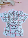 The "Highland Flora" Decal