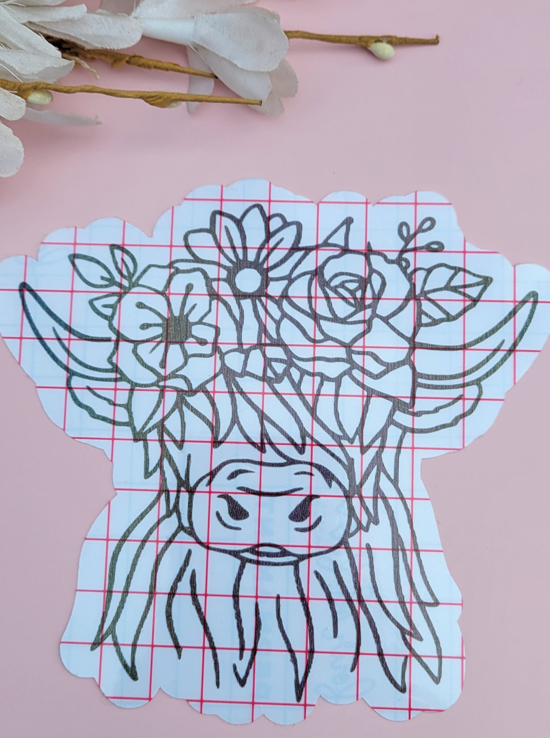 The "Highland Flora" Decal