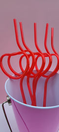 The "Sip of Love" Heart Straw