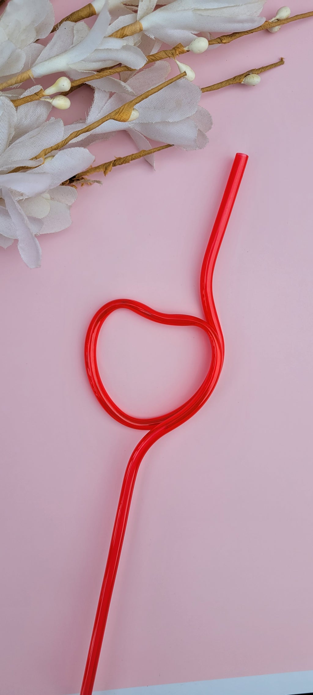 The "Sip of Love" Heart Straw
