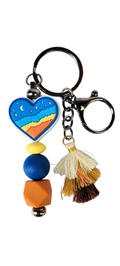 Kootenai Sunset Silicone Keychain