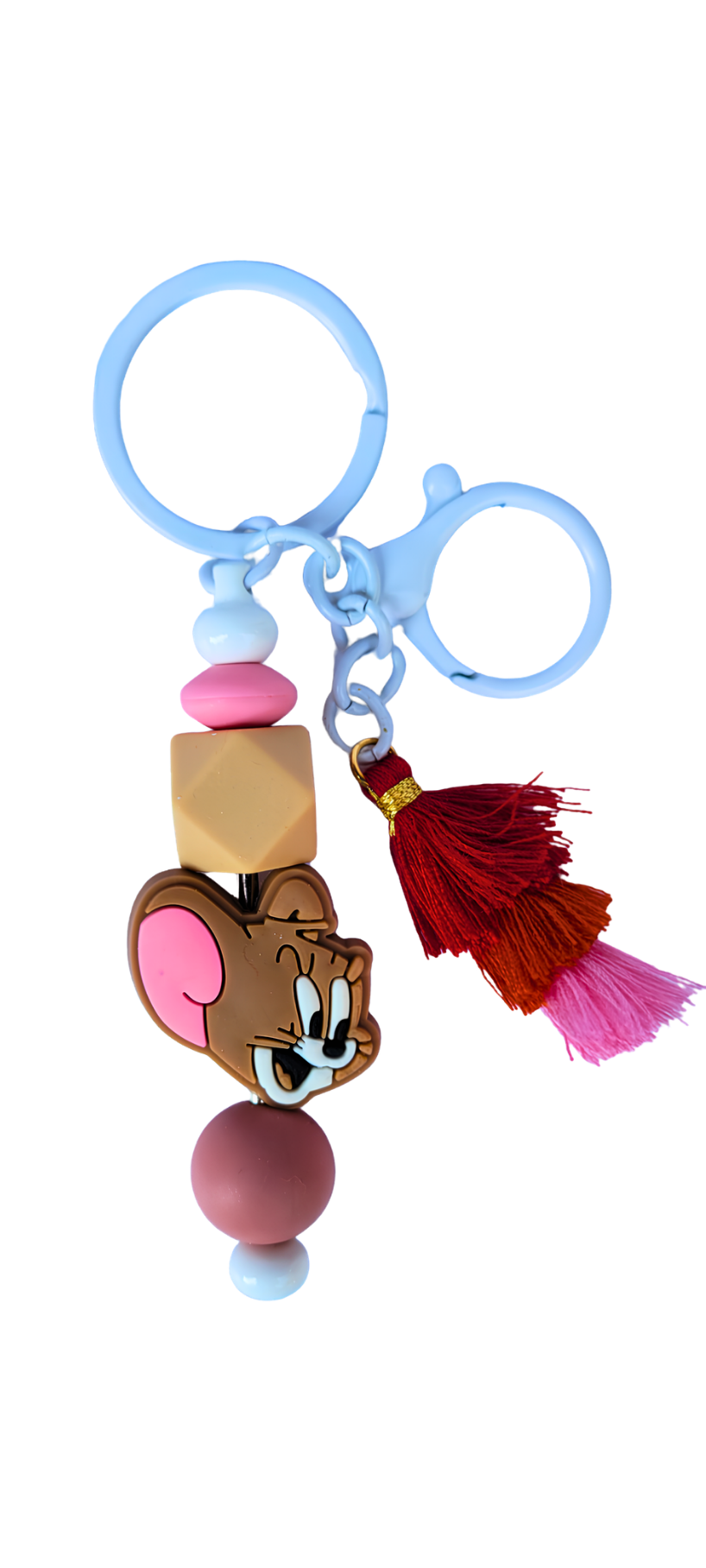 Jerry Mouse Silicone Keychain