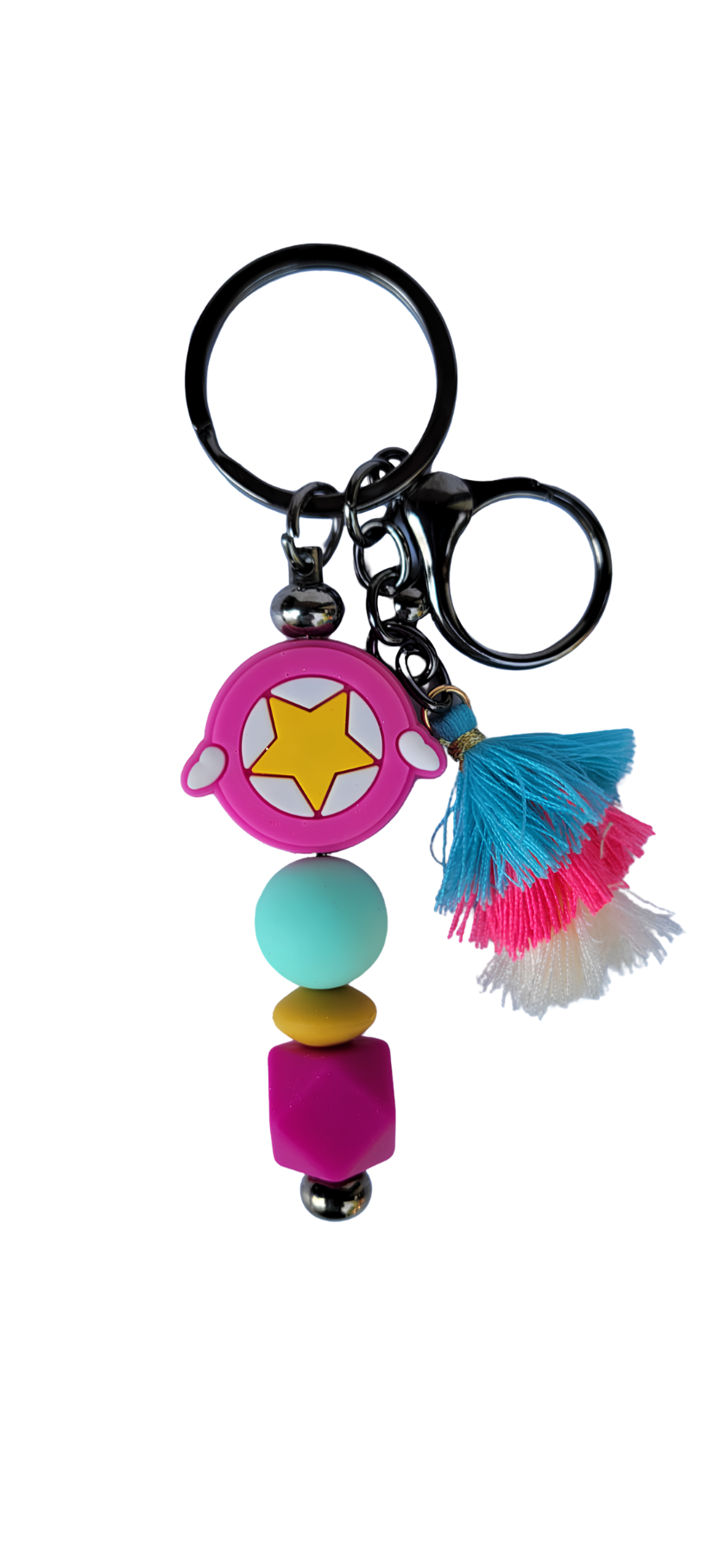 Starlight Pop Silicone Keychain