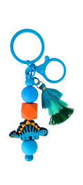 Prehistoric Pop Silicone Keychain